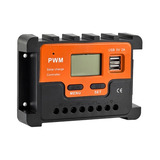 Controlador Regulador De Carga Panel Solar Pwm 30a Usb