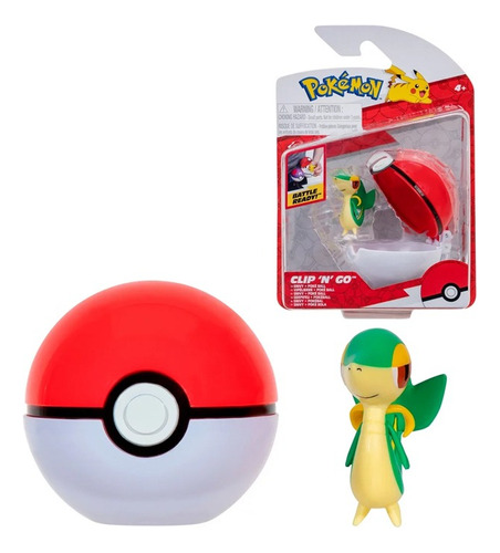 Pokemon Snivy + Pokeball