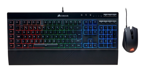 Kit De Teclado Y Mouse Gamer Corsair K55 + Harpoon Rgb