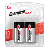 Pilas Alcalinas Tipo C Energizer Max X 2u.