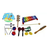 Set De 10 Instrumentos Infantil Estimulación Temprana