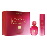 Perfume The Icon Woman Antonio Banderas 100ml + Desodorante
