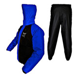 Capa Roupa De Chuva Motoqueiro Nylon Com Capuz Nave