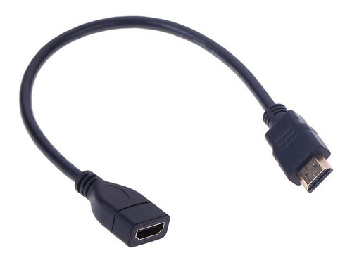 Extension Para Hdmi Macho A Hdmi Hembra 30 Cm Full Hd 4k