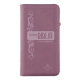 Biblia Reina Valera 1960 Tipo Agenda Pequeña - Rosada