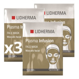 Lidherma Mascarilla Facial Antiage Plasma Infusion- Set X3 