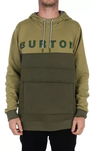 Buzo Burton Pullover Hoodie Big Half - Big Buey -