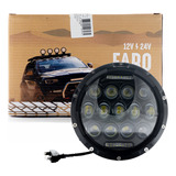 Faro Led Optica 7 Alta Baja Luz Spot Moto Jeep Universal