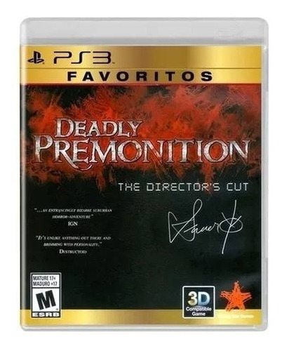 Deadly Premonition Ps3