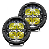 Faros Auxiliares Faro Redondo Rigid 360 Series 4 Spot / Bla