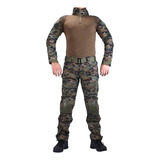 Camisa Y Pantalones Militares Camo Airsoft Sniper Combat Bdu