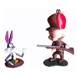 Figuras Bugs Bunny Y Elmer Gruñón - Impresión 3d