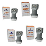 Kit Lnb Lnbf Duplo Universal Banda Ku Century Max Digital