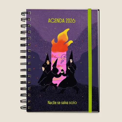 Agenda A5 Semana La Vista 2026 15 X 21 Espiralada - Fera | Envío gratis