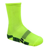 Medias Prince Warrior Tech Padel Tenis Squash Amarillo Fluo