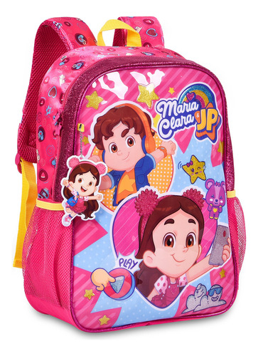 Mochila Maria Clara E Jp Escolar Infantil Costas Clio Style