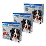   Nexgard Antipulga Carrapato  Cães 25,1 A 50kg 9 Comp/ 3 Cx