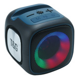 Altavoz Bluetooth Cube Color Deslumbrante Con Luces