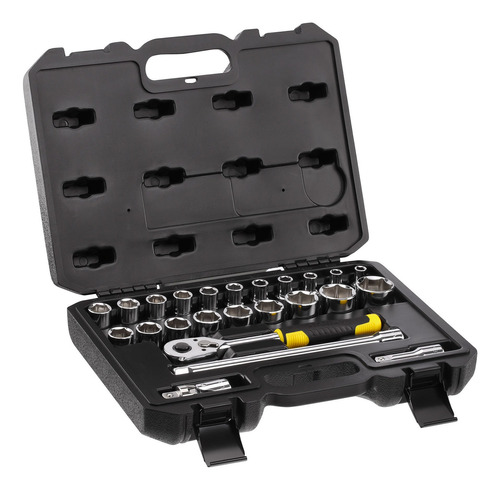 Juego Set Tubos Llave Crique 1/2 PuLG 24 Pz Stanley Fatmax