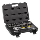 Juego Set Tubos Llave Crique 1/2 PuLG 24 Pz Stanley Fatmax