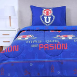 Plumón Universidad De Chile Futbol Reversible 1.5 Plaza