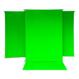 Fondo Infinito Verde Croma Key 2,5 X 2,5 Mts -  Solo Tela