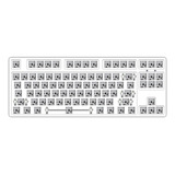 Iblancod Teclado Inalámbrico C87 Tri-modo Mecánico 87 Teclas