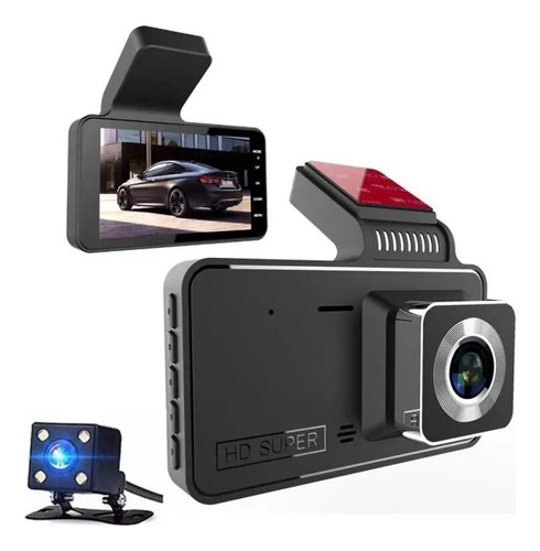 Cámara De Auto Frontal + Camara De Retroceso Auto Seguridad