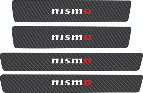 Sticker Vinil Estribos Automóvil Carbono 5d Nismo Nissan