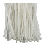 Precintos Plásticos Color Blanco  3.6mm X 150mm- Pack X 100u