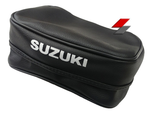 Bolso Cartuchera Mochila Moto Univ. Suzuki Negro/ Miguelhnos