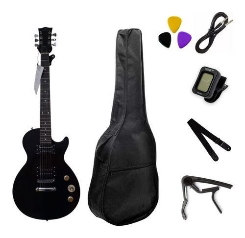 Guitarra Les Paul Special Michael Gml300  Bk+ Kit Acessórios