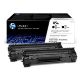 Pack X2 Cartucho Tóner Hp 85a Laserjet Original 1600p Negro