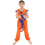 Xlm Yy Anime Dragon Ball Son Goku Traje De Cosplay Para Niños