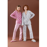 Pijama Camisero Invierno Promesse Sweet Sleep Art 10185