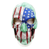 Mascara Purga Payday Masacre Latex Bandera Disfraz Halloween