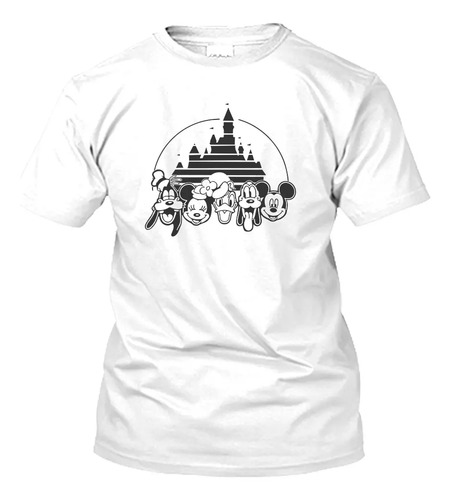 Playera Mickey Mouse Castillo Amigos