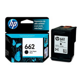 Cartucho De Tinta Original Hp 662 Negro 2 Ml