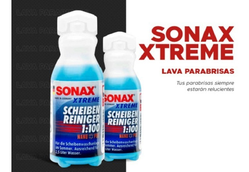 Sonax Xtreme Lava Parabrisas 25 Ml 75003