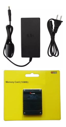 Ps2 Memory Card Memoria De 16mb + Eliminador Playstation 2