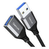 Qianlink Cable De Extension Usb (3.3 Pies), Extensor Usb 3.0