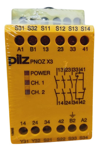 774316 Pilz Safety Relay Pnoz X3