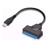 Cabo Adaptador Leitor Sata Usb-c Para Hd Ssd De Notebook