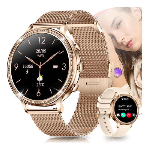 Smartwatch Ineyes Hd Ip67 De Moda Con Llamadas Para Mujer
