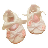 Zapato Baleta En Tela Suave Para Bebe Niña