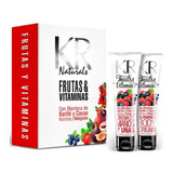  Karina Rabolini Pack Duo Naturals Frutas & Vitaminas Rojo
