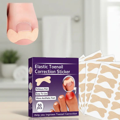 Pack Correcion Uñas Enterrada Encarnada 50pz Sticker Parches