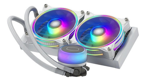 Enfriamiento Liquido Cooler Master Ml240 Ilusion White Rgb