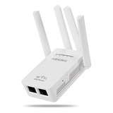 Repetidor Amplificador Señal Wifi 4antenas Rompemuros 2,4ghz