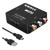 Rca A Hdmi Av A Hdmi Convertidor P Mini Rca Compuesto Cv